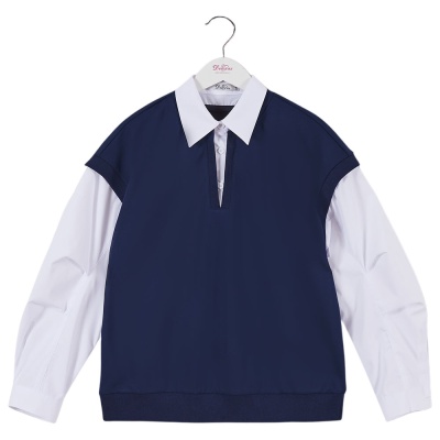 Жилет-обманка школьный Deloras 63966GF синий